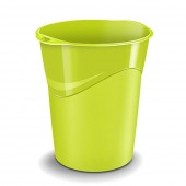 Cos birou plastic 14 L CEP Gloss verde