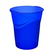 Cos birou plastic 14 L CEP Happy albastru