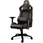 COUGAR GAMING Scaun Gaming Cougar Armor S 3MASBNXB.0001, PVC Piele, reglabil, Negru/Portocaliu