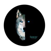 Covor de protectie SPACER Wolf SPFP-WOLF-120, 1200 x 3mm (Negru)