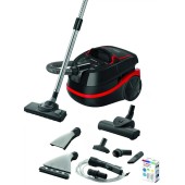 cu spalare BWD421POW Filtru HEPA Wet&Dry Putere maxima 2100 W Negru/Rosu