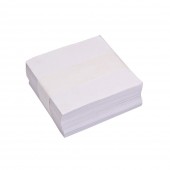 Cub hartie nelipit 9 x 9 cm 450 coli alb