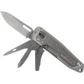 Cuțit multifuncțional Leatherman Free T2 832682, Argintiu 