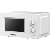 Cuptor cu microunde Vision Chef VCM20CMA, 700 W, 20 l, Control mecanic, Functie decongelare , Alb