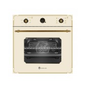 Cuptor Incorporabil Electric, Studio Casa Parma Rustic, Fe660, 52L, 6 functii, Sticla crem