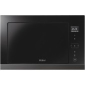 Cuptor microunde incorporabil Haier HOR38G5FT, 28 L, 900 W, 12 Programe, Grill, Touch control, Display TFT (Negru)