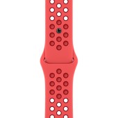 Curea Apple Watch 41mm Nike Sport Band: Bright Crimson/Gym Red