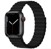 Curea smartwatch Devia Deluxe Series Sport 3 Magnet pentru Apple Watch 38 mm / 40 mm / 41 mm (Negru)