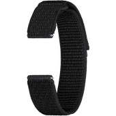 Curea smartwatch Samsung Fabric Band pentru Galaxy Watch6, Wide (M/L), Negru