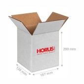 Cutie carton dreaptă 360 GR CO3 (187x120x290mm)