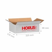 Cutie carton dreaptă 360 GR CO3 (235x170x80mm)