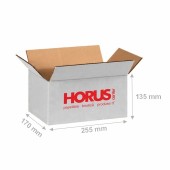 Cutie carton dreaptă 360 GR CO3 (255x170x135mm)