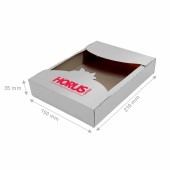 Cutie carton pentru fursecuri, 210x150x35 mm