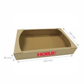 Cutie carton pentru fursecuri, 230x150x45 mm