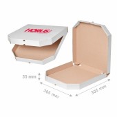 Cutie carton pentru pizza, 305x305x35 mm