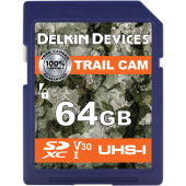 Delkin SDXC Trail Cam R100/W50 (V30) 64GB