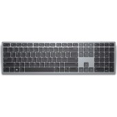 Dell Tastatura wireless Dell KB700, US International layout, interfata 2.4 GHz, Argintiu