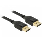 Delock kabel Displayport M/M 1m gold