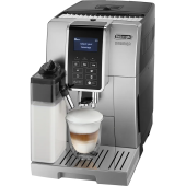 Delonghi Espressor automat De’Longhi Dinamica ECAM 350.55.SB, 1450W, 15 bar, sistem LatteCrema, carafa lapte, Negru/Argintiu