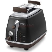 Delonghi Prăjitor de pâine Delonghi Iconia Vintage CTOV2103.BK negru