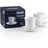 Delonghi Set 2 cesti pentru cappuccino DeLonghi DLSC309 - 5513283731, 270 ml, portelan