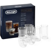 Delonghi Set 6 pahare mix De’Longhi Hot & Cold Collection DLSC326, 2x270ml, 2x300ml, 2x480ml