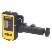 Detector pentru nivela laser, Dewalt, 2 linii, cu raza rosie