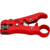 Dezizolator pentru cabluri coaxiale si cabluri de date, KNIPEX, 125 mm