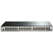 DGS-1510-52X/E network Managed L3 Gigabit Ethernet (10/100/1000) 1U Black