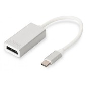 Digitus Adaptor Digitus Graphic, USB-C - Displayport, White