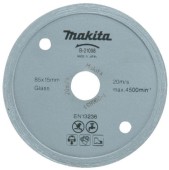 Disc diamantat de taiere continuu Makita B-21098, 80x15x1.8 mm, taiere umeda, calitate standard