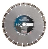 Disc diamantat Diewe SQ-84344, 350 x 25.4 mm (Argintiu)