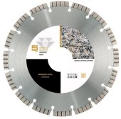 Disc diamantat Smart Quality MDGMAX-230-3, 230 mm, pentru granit (Argintiu)