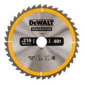 Disc pentru constructii 216x30mm 40 dinti DT1953-QZ