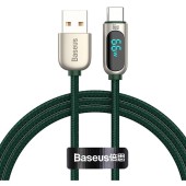 Display USB to Type-C, 66W, 1m (Verde)