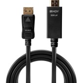 DisplayPort an HDMI 4K30 (DP: passiv) 1m