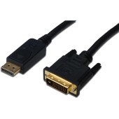 Displayport DPort -> DVI(24+1) St/St 8K 2.00m