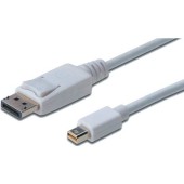 DisplayPort Male - miniDisplayPort Male, v1.1a, 2m, alb