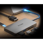 DLINK 6-IN-1 USB-C HUB DUB-M610