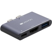 Docking Station Canyon DS-1, Thunderbolt 3, Argintiu