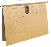 Dosar suspendabil Q-Connect A4 sina baghetă metalică kraft