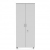 Dulap birou STANDARD 80 x 40 x 192 cm PAL 2 usi alb