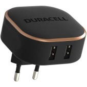 Duracell Incarcator retea Duracell DRACUSB16-EU, 24W, 2 x USB-A, 4.8A, Negru