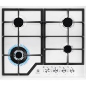 Electrolux EGS6436WW Gaz, incorporata 4 zona(e) Alb