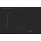 Electrolux Plita incorporabila Electrolux EIS8648, Inductie, 4 zone de gatit, Ecran TFT, Conectivitate hota, Timer, 78 cm, Negru