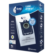 Electrolux Set 4 saci Electrolux E201S s-bag® Classic Long Performance, material sintetic