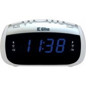 Eltra Radio cu ceas, Eltra, 18 x 6.3 x 10 cm, Alb