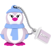 EMTEC Memorie USB Emtec M336 Lady Penguin 16GB USB 2.0, Gri