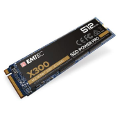 EMTEC SSD EMTEC X300 Power Pro, 512GB, PCI Express x4, NVMe PCIe M.2 2280