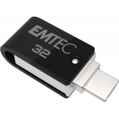 EMTEC Unitate flash USB 32 GB Emtec Mobile & Go Dual USB2.0 - microUSB T260